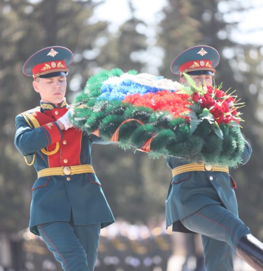 Митинг, посвященный дню Победы